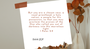 You Are A Chosen Race, A Royal Priesthood